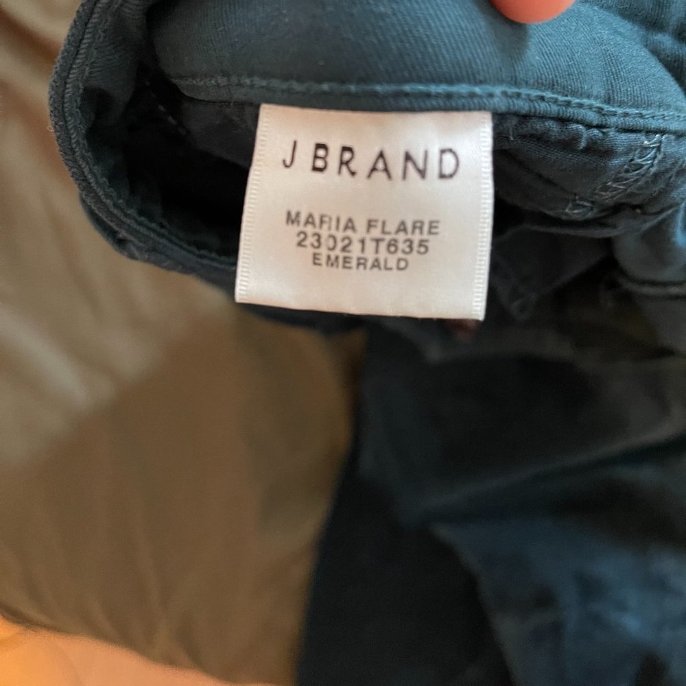 J Brand “Maria” Flare Jeans - Emerald - Size 32 - Picture 6 of 6